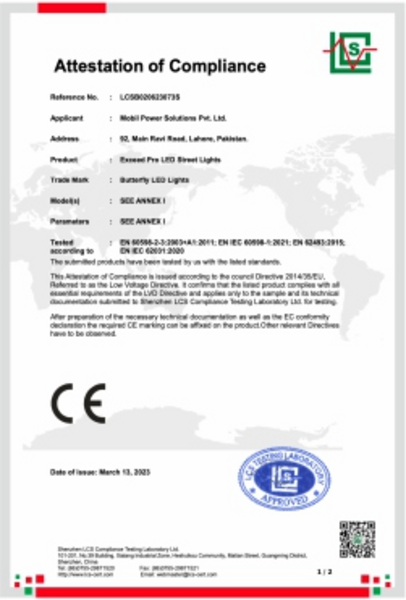 CE — European Conformity